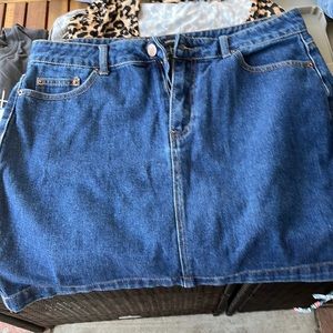 Jean skirt
